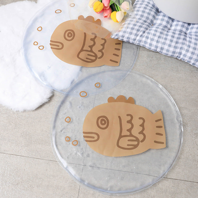 Self-Cooling Pet Mat - Pressure-Activated Dog Ice Pad