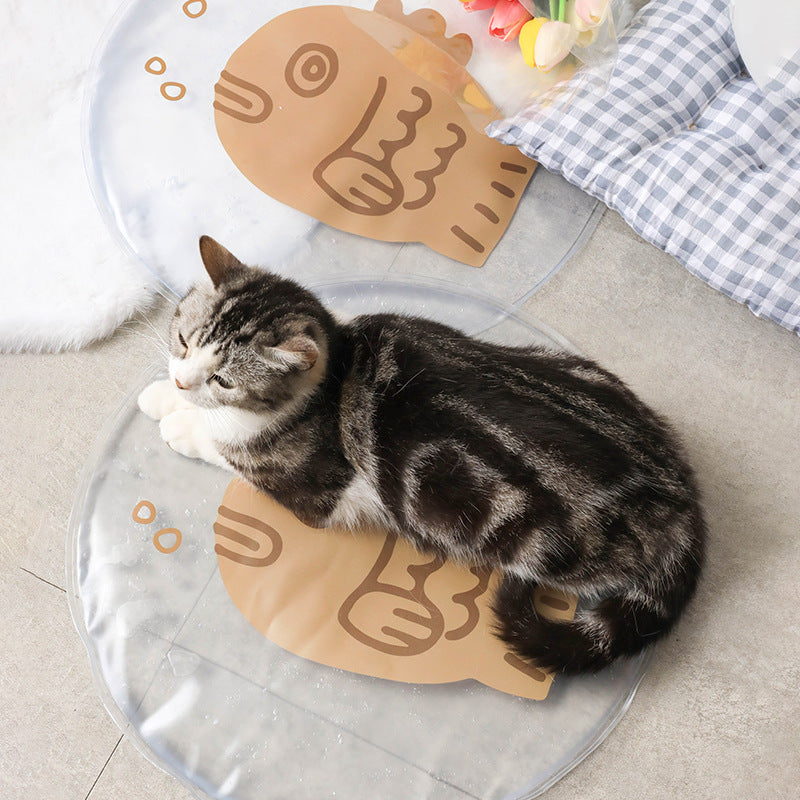 Self-Cooling Pet Mat - Pressure-Activated Dog Ice Pad