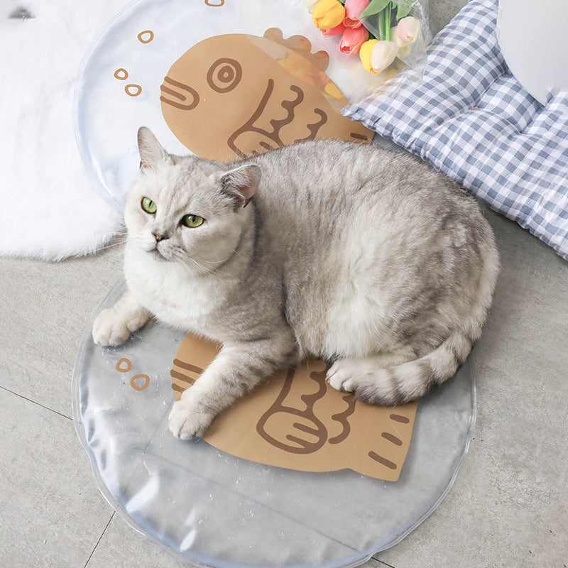 Self-Cooling Pet Mat - Pressure-Activated Dog Ice Pad