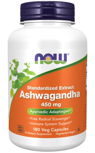 Now Ashwagandha Extract 180ct