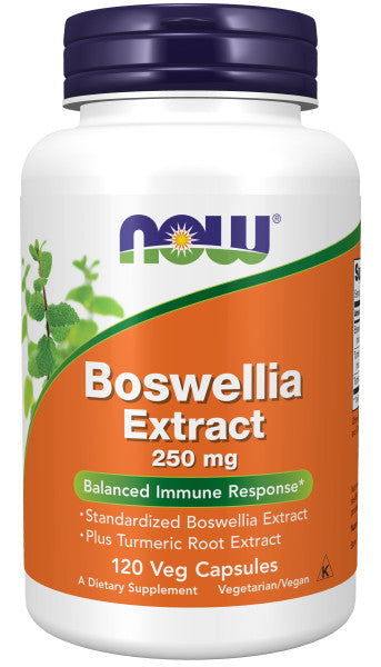 Now Boswellia Extract 250mg Veg Capsules 120ct