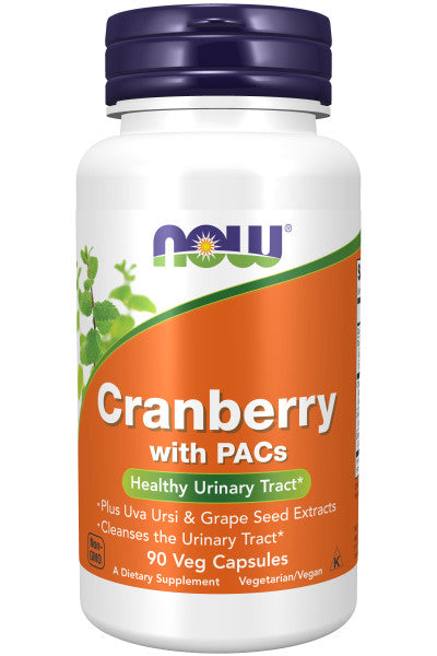 Now Cranberry with PACs Veg Capsules 60ct