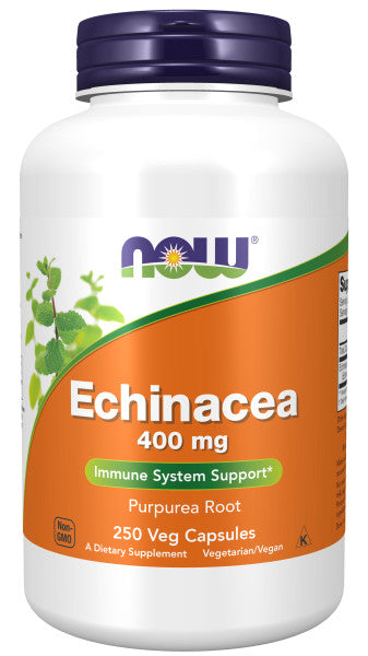 Now Echinacea 400mg Veg Capsules 250ct