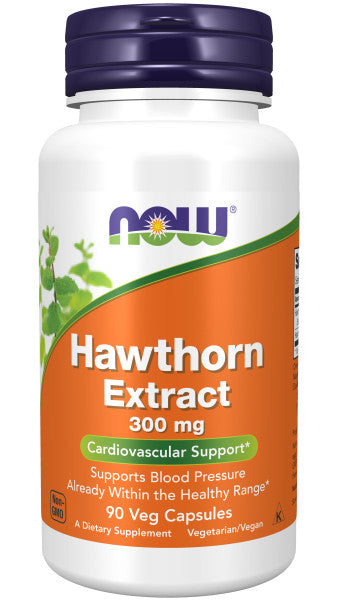 Now Hawthorn Extract 300mg Veg Capsules 90ct