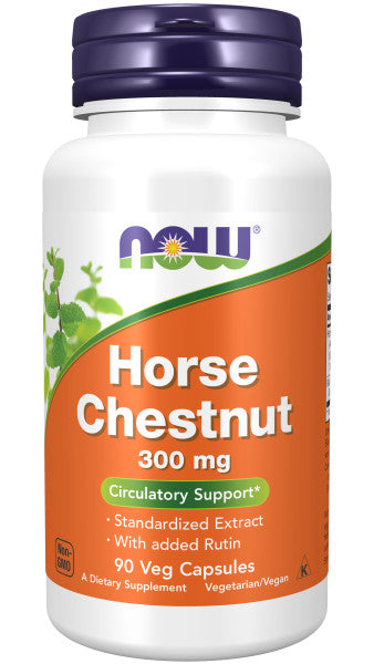 Now Horse Chestnut 300mg Veg Capsules 90ct