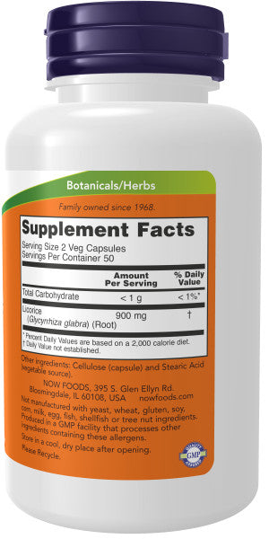 Now Licorice Root 100ct