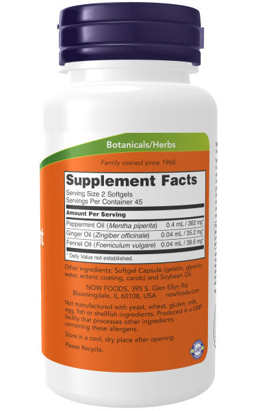 Now Peppermint Gels 90ct