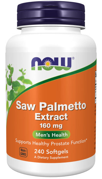 Now Saw Palmetto Extract 160mg Softgels 240ct