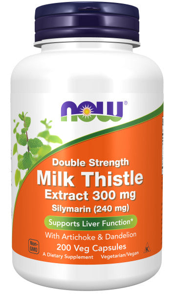 Now Milk Thistle Extract 300mg 200ct