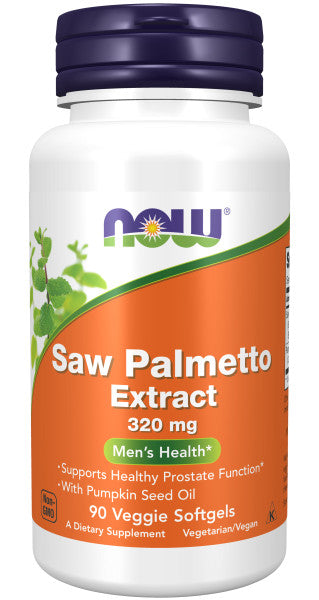 Now Saw Palmetto Extract 320mg Veggie Softgels 90ct