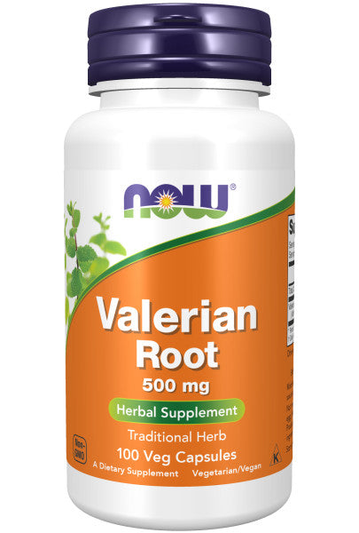 Now Valerian Root 500mg Veg Capsules 100ct
