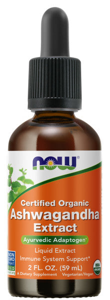 Now Ashwagandha Extract Organic 2oz