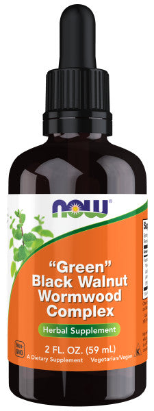 Now Green Black Walnut Wormwood Complex Liquid 2oz