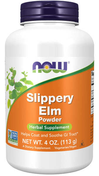 Now Slippery Elm Powder 4oz