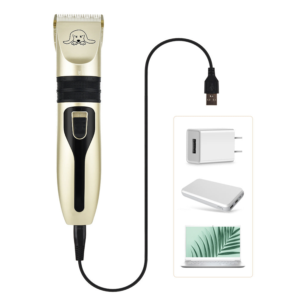 Rechargeable Cordless Pet Shaver for Dogs & Cats