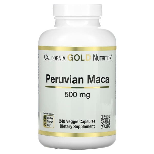 Peruvian Maca, 500 mg, 240 Veggie Caps