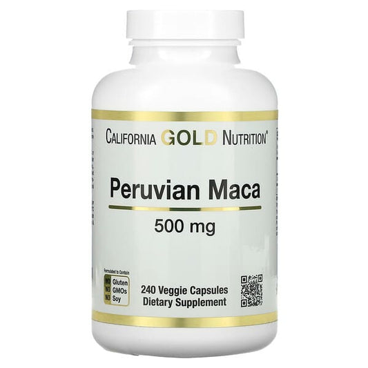 Peruvian Maca, 500 mg, 240 Veggie Caps